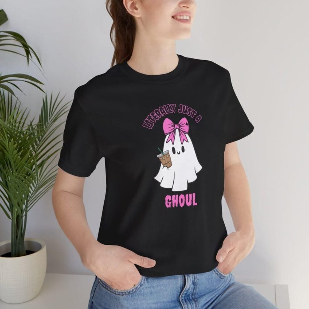 Literally Just a Ghoul T-Shirt - Picture 1 of 3